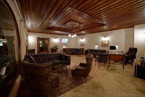 Design Cave Hotelにあるシーティングエリア