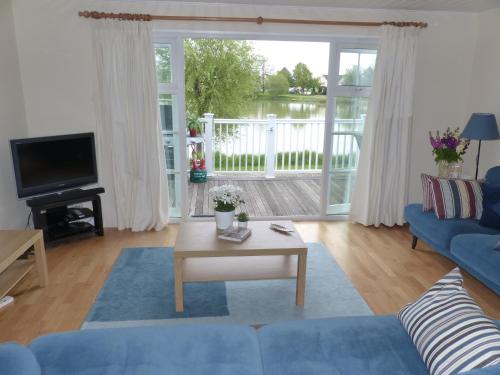 Un lugar para sentarse en Nyhavn Lakeside Cottage