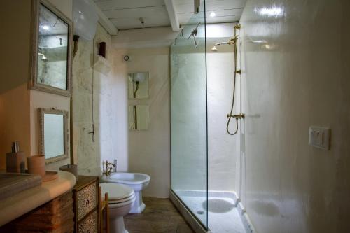 Ένα μπάνιο στο La Suite del Borgo
