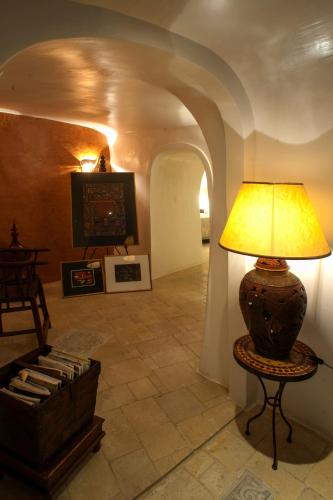Posezení v ubytování Heliophos Boutique Caves