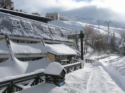 Hotel Telecabina en invierno