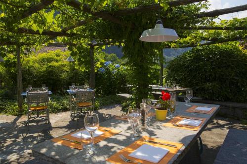 Zahrada ubytování Eco-Hotel Cristallina