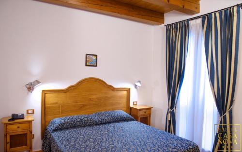 Katil atau katil-katil dalam bilik di Hotel Casanova