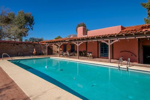 
The swimming pool at or near Historic Valle Verde Ranch
