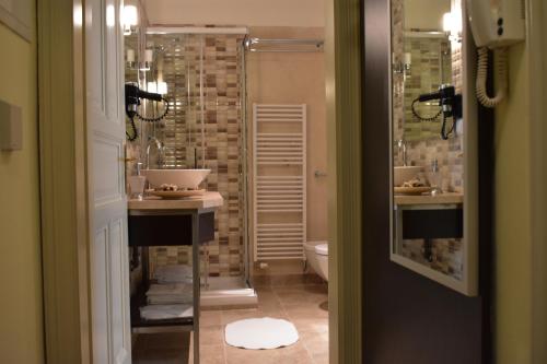 Kúpeľňa v ubytovaní Apartment Vikroria - Hálkova 5