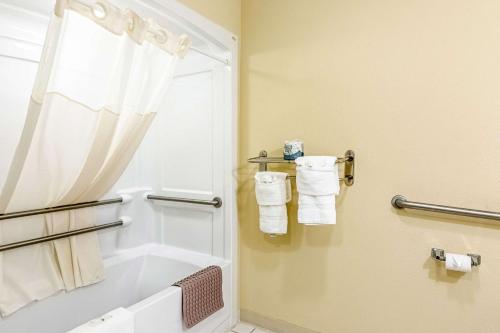 Vonios kambarys apgyvendinimo įstaigoje Quality Inn Burkeville Hwy 360& 460