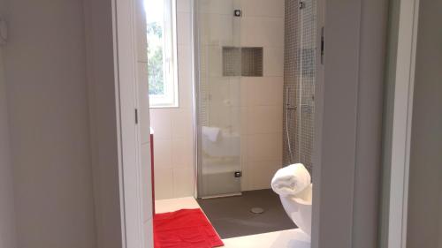Koupelna v ubytování Apartment AMMIRARE Rab