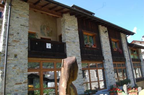 Το κτήριο όπου στεγάζεται  το bed & breakfast