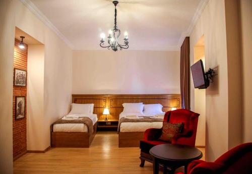 Cama o camas de una habitación en B&B rooms