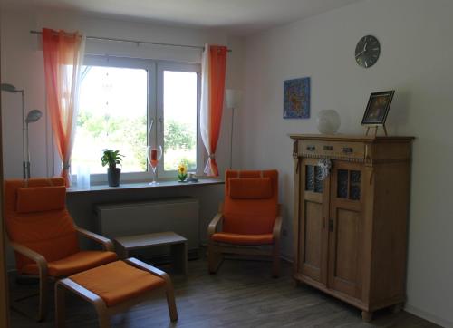 Posezení v ubytování Ferienhaus Rosental