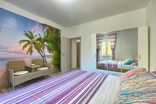 Postel nebo postele na pokoji v ubytování Apartment Amfiteatar Moris