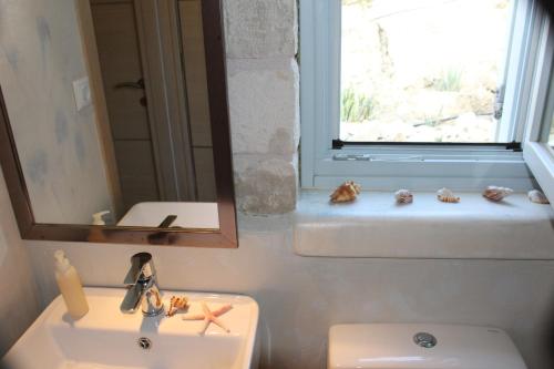 Koupelna v ubytování Villa Bianca