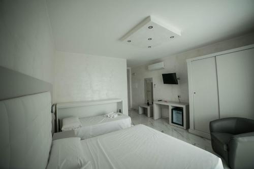 Llit o llits en una habitació de Camera sul mare Riviera