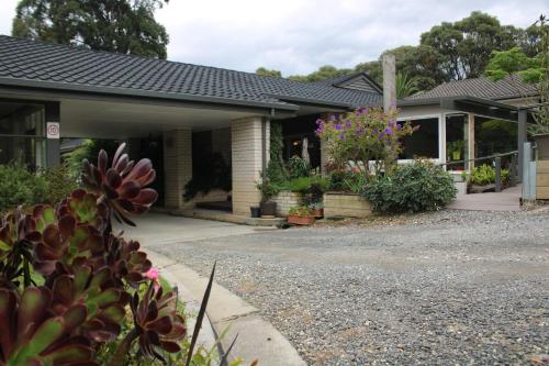 Κήπος έξω από το Prom Country Lodge