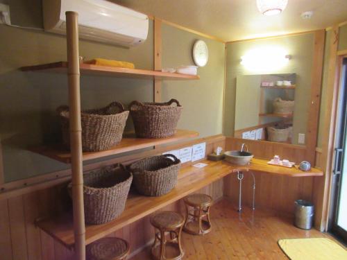 Una cocina o cocineta en Tsurusaki Hotel