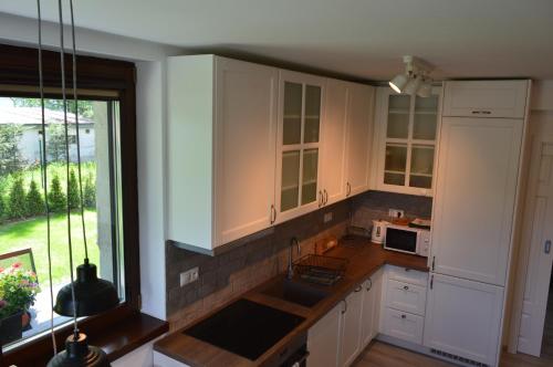 Dapur atau dapur kecil di Apartmán Lopi