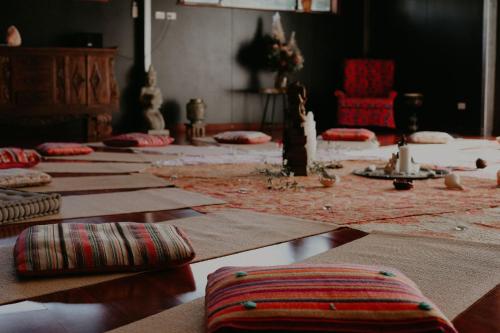 a room with lots of carpets on the floor at Premalaya in Yallingup