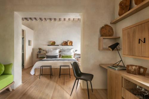 Una cocina o cocineta en Badia di Pomaio