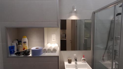 Ванна кімната в Kita's apartment