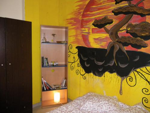 The studio with the bohemian ambiance