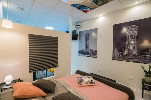Χώρος καθιστικού στο Centrum Apartman