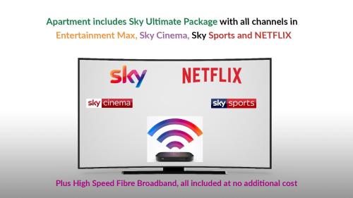 a screenshot of a tv screen with a diagram of six servers at Dollar Apartments-41 Bridge Street in Dollar