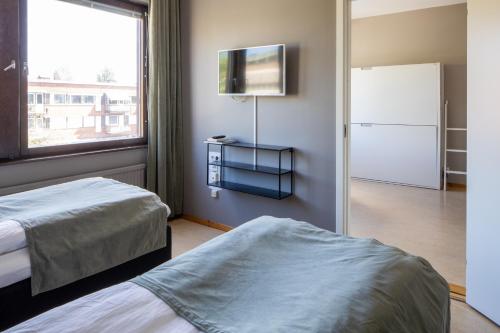 Hotel B&B Grändenにあるベッド