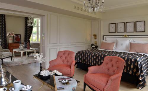 Et opholdsområde på Villa Lara Hotel