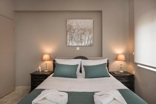Postel nebo postele na pokoji v ubytování Mirma Luxury Apartment
