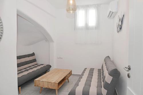 Posezení v ubytování Villa Erato Naxian album with private pool in Naxos