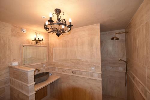 Phòng tắm tại Le Tillau