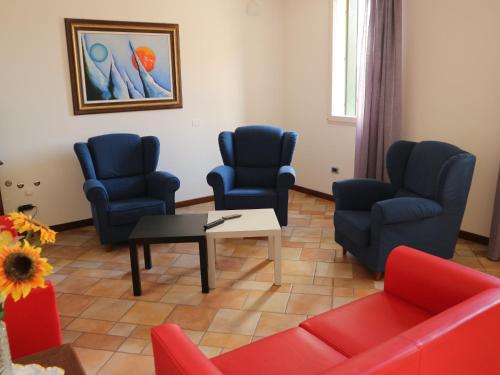 Zona de estar de B&B Primula House