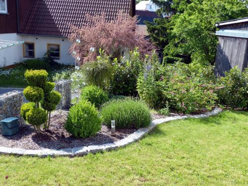 Zahrada ubytování Ferienwohnung Kürmreuth