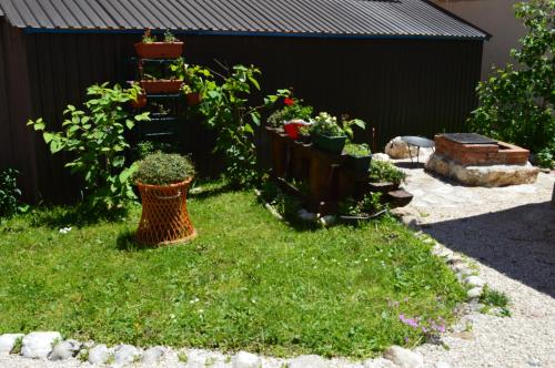 Zahrada ubytování Apartmani Božana Vojinović