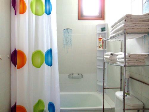 Et badeværelse på Apartment Altemar in Las Americas