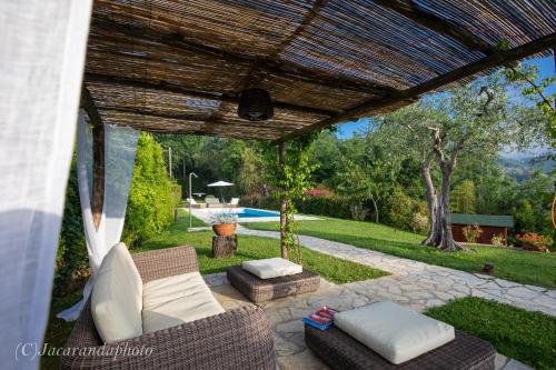 Πισίνα στο ή κοντά στο Villa Miramare Camaiore with pool
