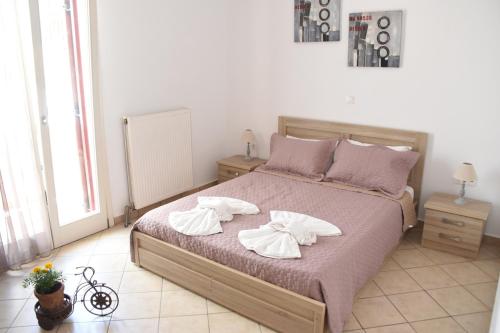 Posteľ alebo postele v izbe v ubytovaní Little Yard Studios & Apartments #2