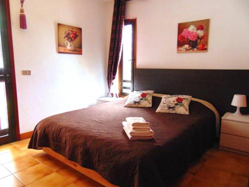 En eller flere senge i et værelse på Apartment Altemar in Las Americas