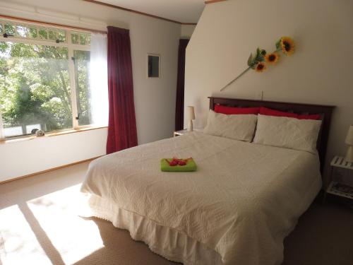 Postel nebo postele na pokoji v ubytování Hideaway Off Heta