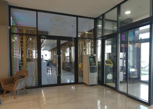 Lobby/Rezeption in der Unterkunft The Square