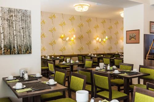 Restoran atau tempat lain untuk makan di Theater Hotel Salzburg