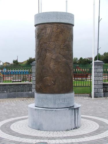 a statue in the middle of a park at Coach House Hotel Sligo in Ballymote