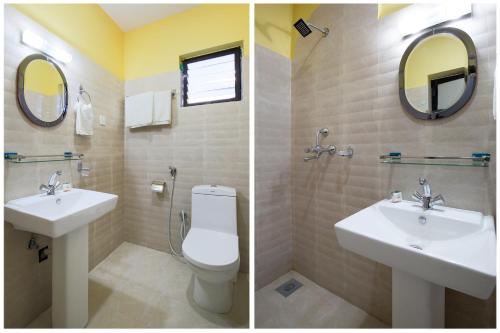 Bilik mandi di Vision Safari Pvt Ltd