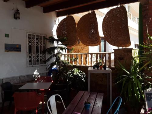 Un restaurant sau alt loc unde se poate mânca la Habitaciones Hernández