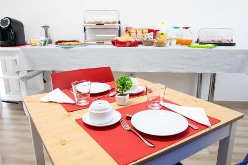 Mad på bed and breakfast-stedet eller i nærheden