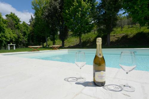 Πισίνα στο ή κοντά στο Casa Vacanze Podere Ugolini