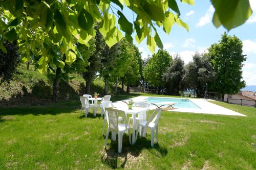 Πισίνα στο ή κοντά στο Casa Vacanze Podere Ugolini