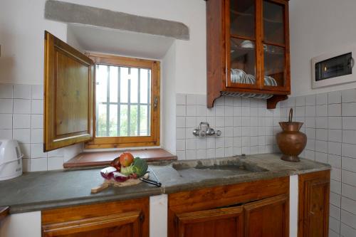 Dapur atau dapur kecil di Casa Vacanze Podere Ugolini