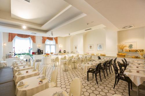 En restaurant eller et andet spisested på Hotel Milton Roma