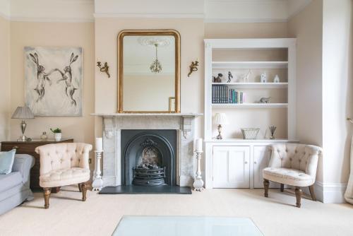 A seating area at The Firs 